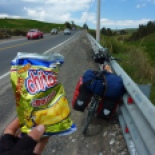 Some cheezy poofs made a decent road snack... also got these from the fire chief in Cajabamba.
