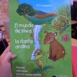 To my delight, the foundation also works in science education too. Diana helped to make this workbook for kids, about Tapirs and the importance of conserving their dwindling populations. The foundation is called Fondacion de Oscar Efren Reyes, and you can find them on Facebook.