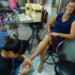 Besides eating Pho, the next important stereotypic activity I did in Vietnam was to get a pedicure.