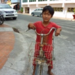 The cool kids in Vietnam ride bikes.