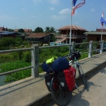 Quick bridge pic on the way to Ayutthaya
