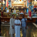At the Tibetan Buddhist temple, I met a physician (Vijay), his wife (Prabha) and his mother who all live in Atlanta. Crazy coincidence!! We walked around together for awhile and exchanged info so we could get together when I move down there. Serendipitously, we were also able to get together again when I got back to Bangalore.
