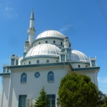 A pretty mosque along the way from Troy to the Geyikkli Ferry dock.