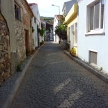Tiny cobblestone streets... almost entirely to myself.