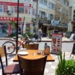 Lunch cafe in Akcay.